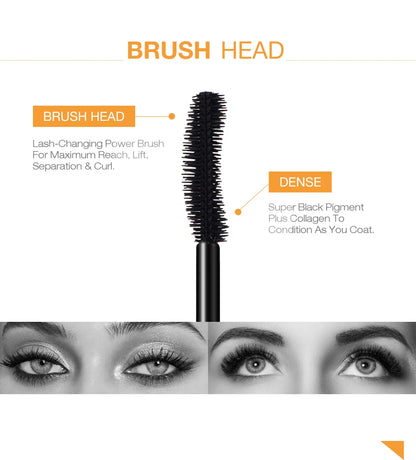 Mascara Lengthening Black Lash Eyelash Extension - My Charm Corner