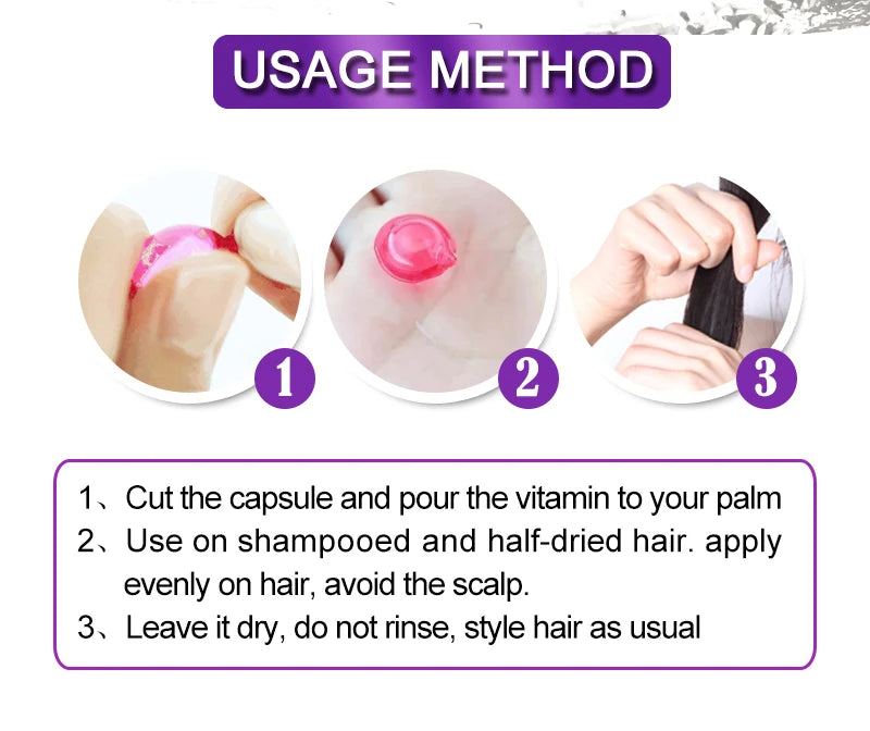 Sevich Smooth Silky Hair Vitamin Capsule Keratin Complex - My Charm Corner