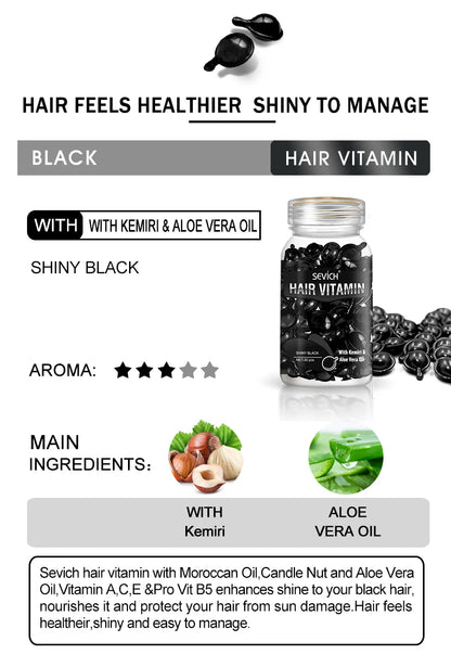 Sevich Smooth Silky Hair Vitamin Capsule Keratin Complex - My Charm Corner