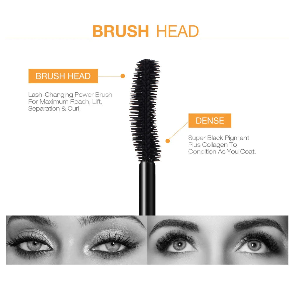 Mascara Lengthening Black Lash Eyelash Extension - My Charm Corner