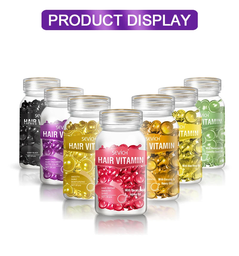 Sevich Smooth Silky Hair Vitamin Capsule Keratin Complex - My Charm Corner