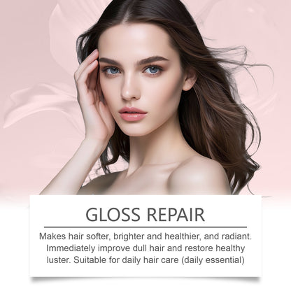 Shiny Hair Oil Deep Moisturizing Repair Dry Damaged Split Ends Hair - My Charm Corner