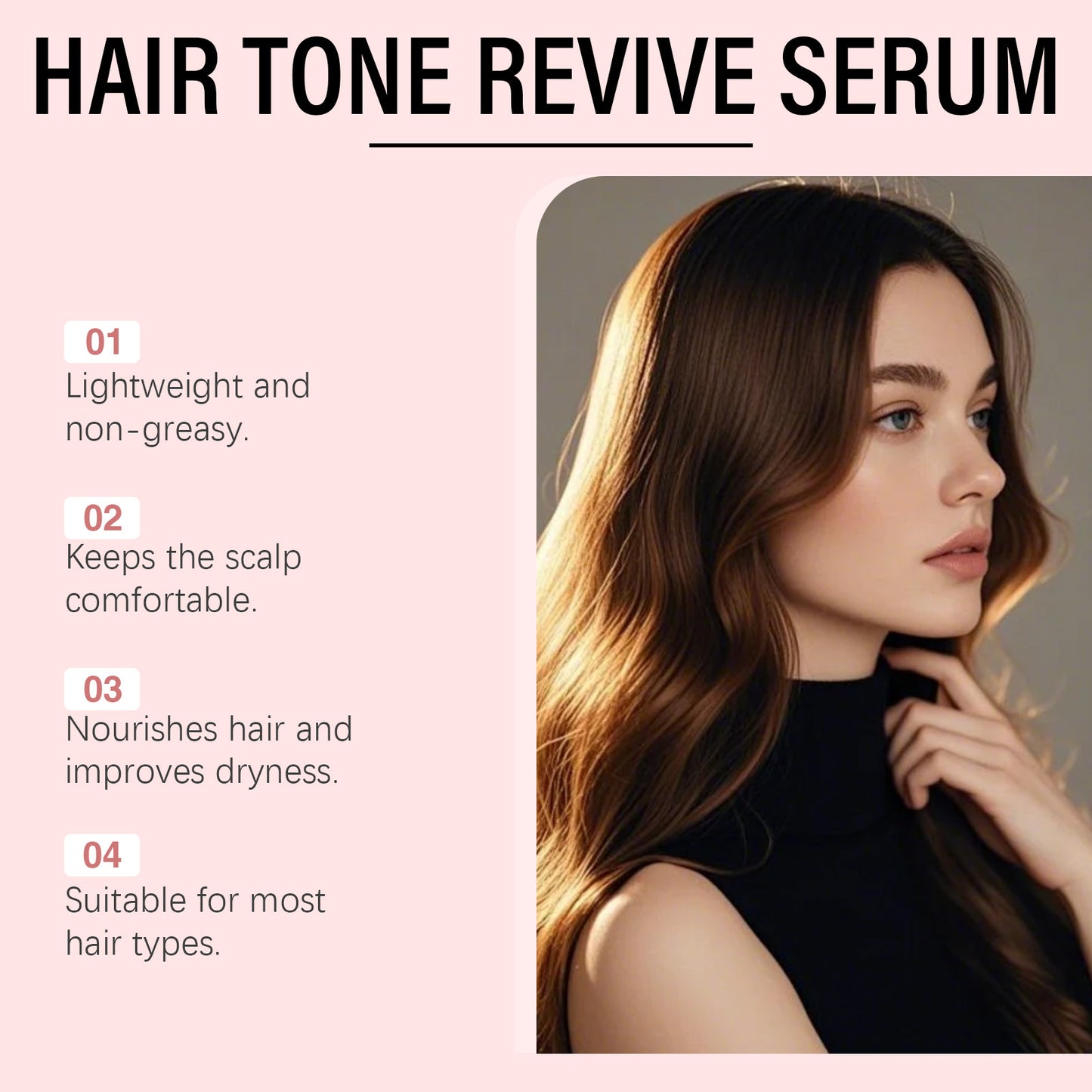 Shiny Hair Oil Deep Moisturizing Repair Dry Damaged Split Ends Hair - My Charm Corner
