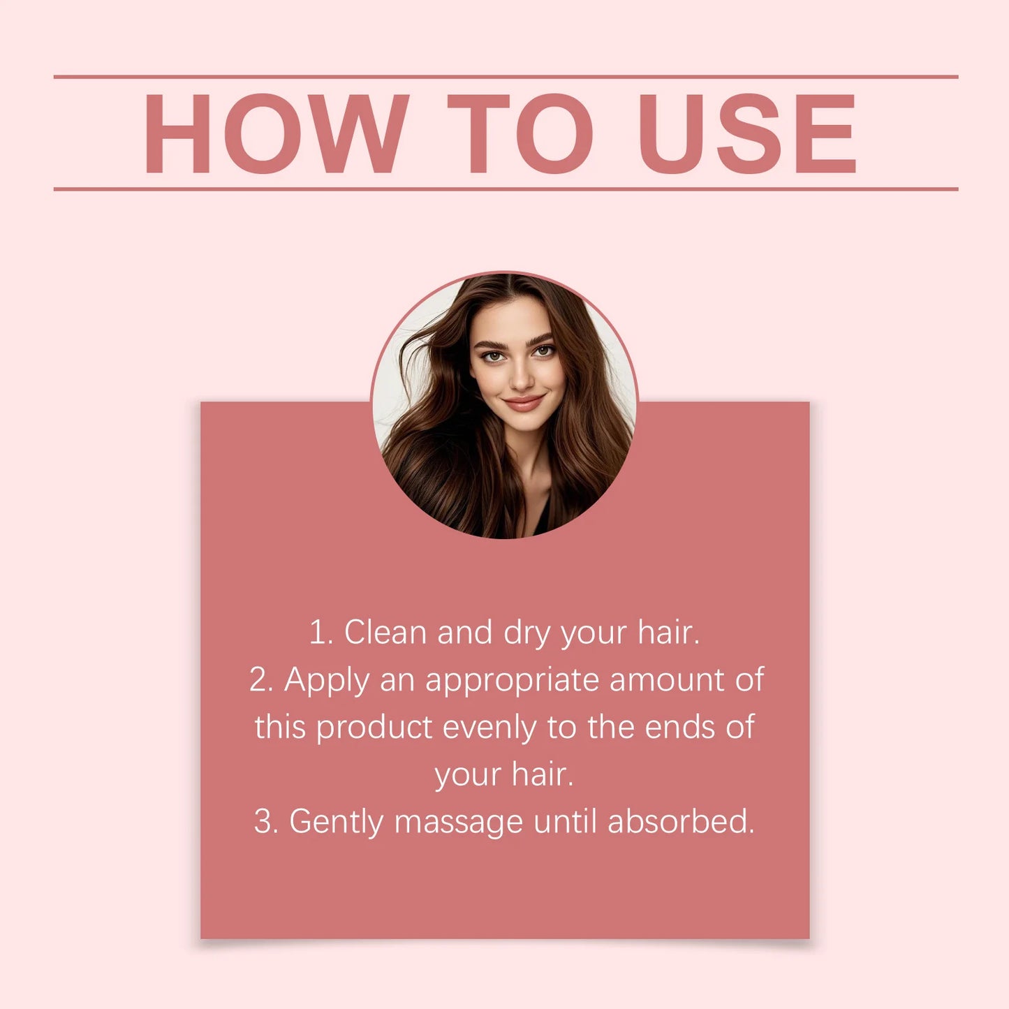 Shiny Hair Oil Deep Moisturizing Repair Dry Damaged Split Ends Hair - My Charm Corner