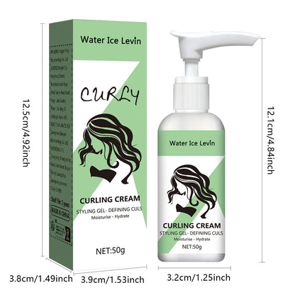 Curly hair Styling cream, moisturizing and smoothing formula - My Charm Corner