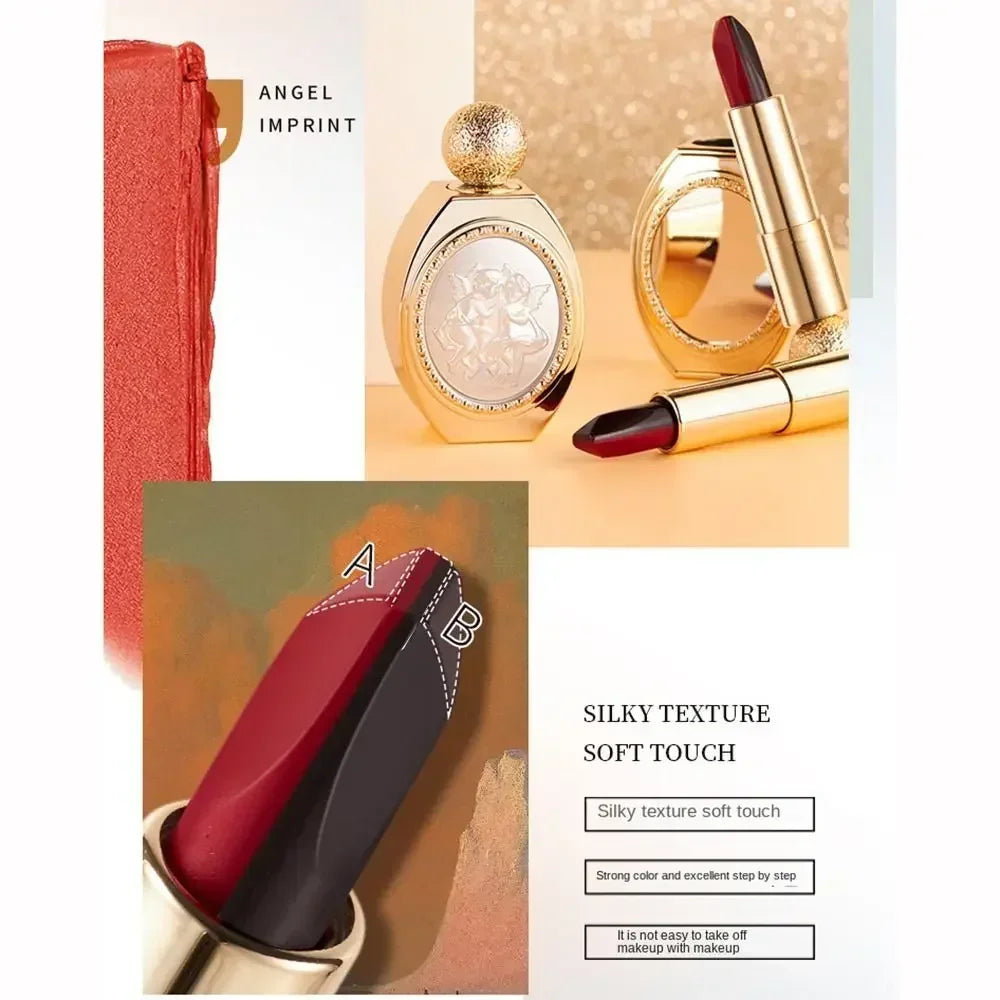 5 In 1 Velvet Mist Lipstick Long-lasting Moisturize - My Charm Corner