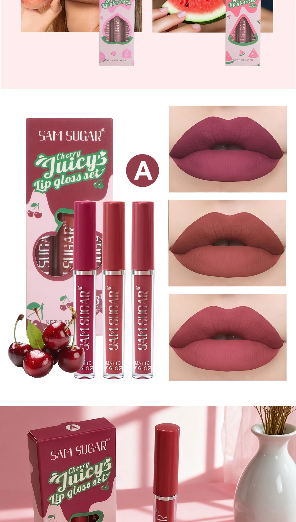 Velvet Matte Lip Gloss Liquid Lipstick Moisturizing Long Lasting Non Stick Cup - My Charm Corner