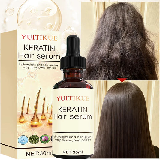 YUITIKUE Keratin Hair Serum 30ml - My Charm Corner
