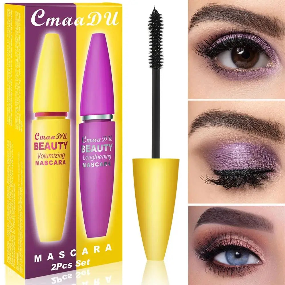 Volumizing Mascara Waterproof Lengthen Curl Quick Drying - My Charm Corner