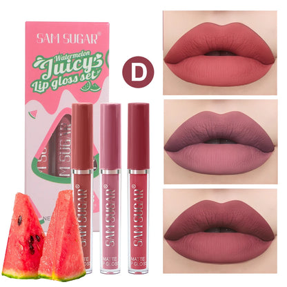 Velvet Matte Lip Gloss Liquid Lipstick Moisturizing Long Lasting Non Stick Cup - My Charm Corner