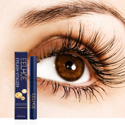 Volumizing Mascara Nourishing Natural Long Slender Black Curled Lashes - My Charm Corner