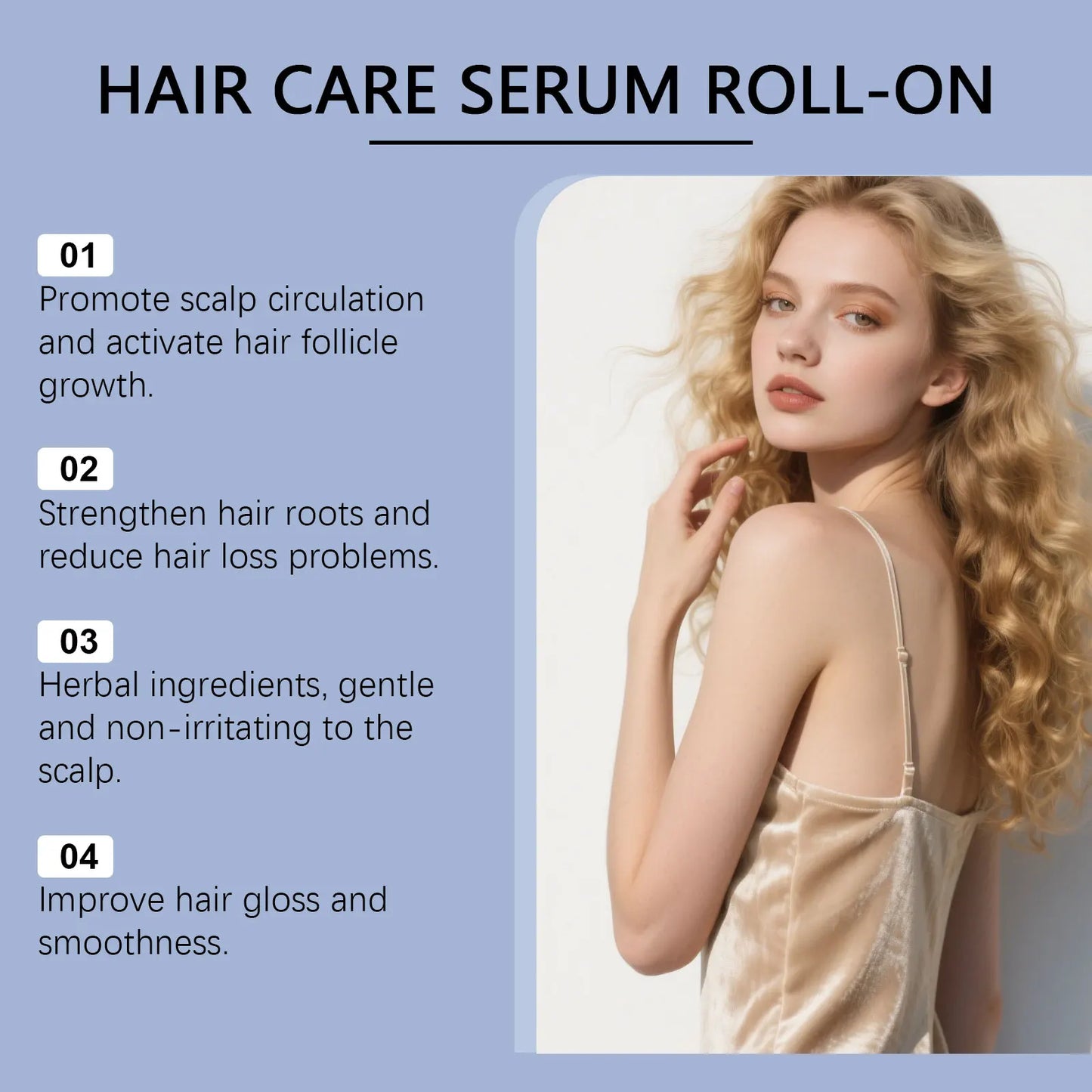 Hair Serum For Strengthening Root Anti Baldness Reduce Loss Repair - My Charm Corner