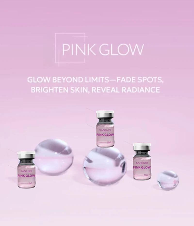 Pink Glow OEM Advanced 5ml Mesoheal Ampoule Liquid Hyaluronic acid - My Charm Corner
