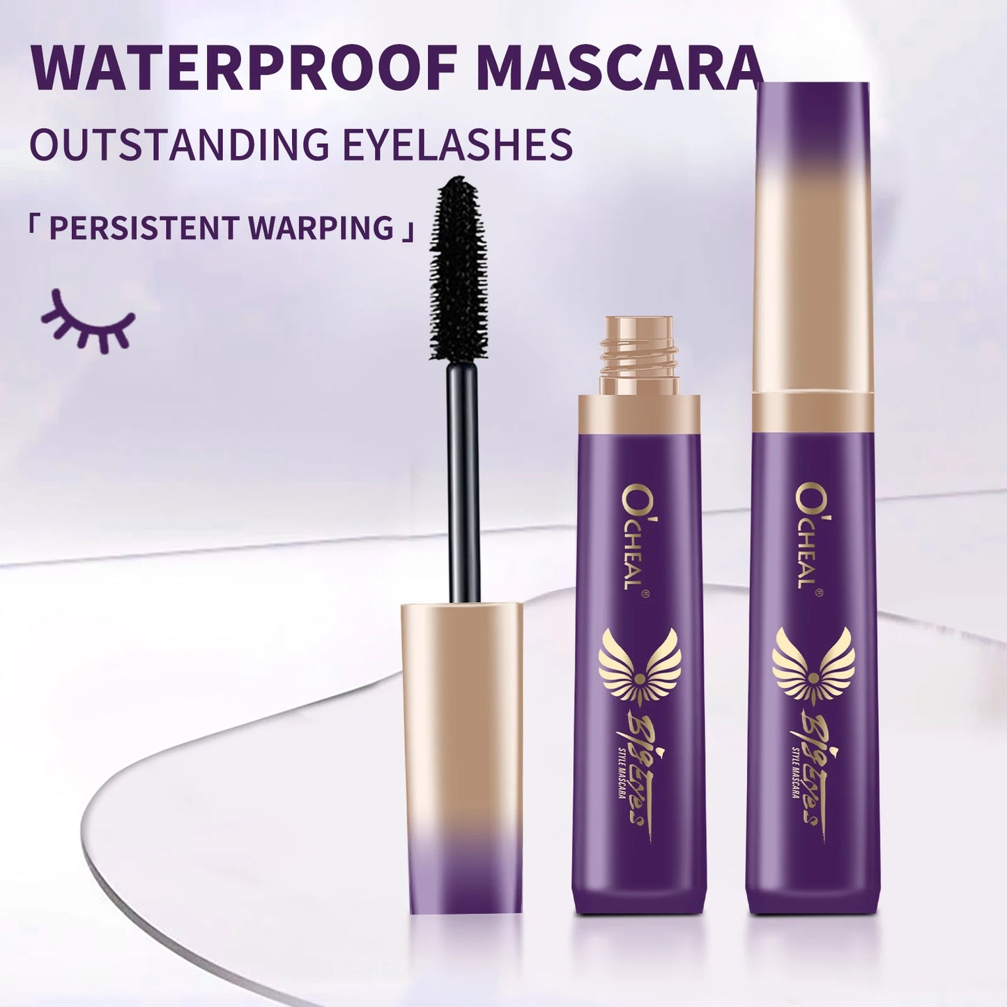 O‘cheal Mascara Black Lash Eyelash Brush 3D Silk - My Charm Corner