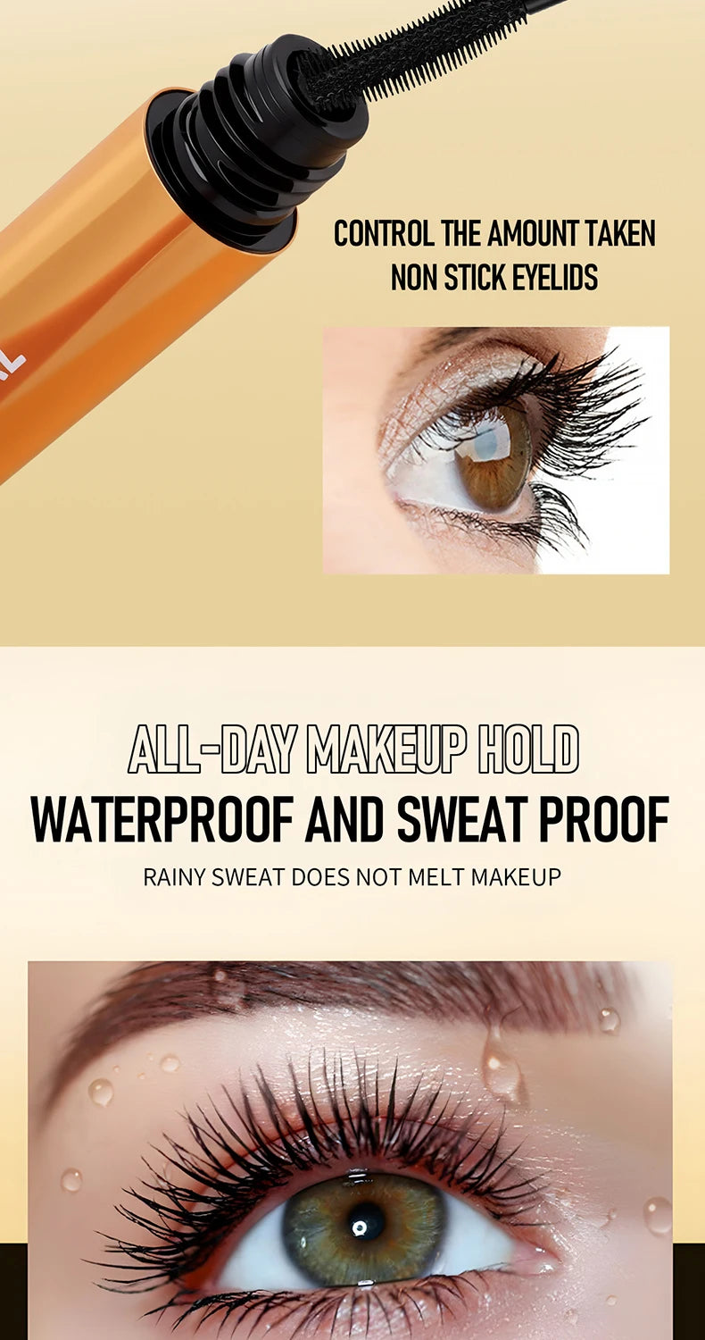 O‘cheal Mascara Black Lash Eyelash Brush 3D Silk - My Charm Corner