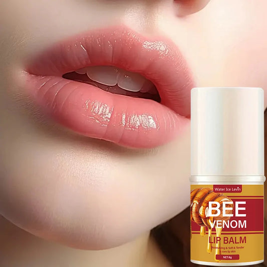 Bee Venom Lip Balm, Hydrating, Translucent and Glossy - My Charm Corner