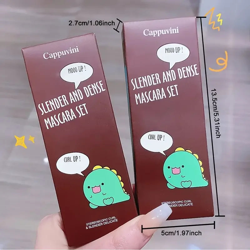 Slimming and Volume Mascara Set - Brown and Black Mascara Set - My Charm Corner