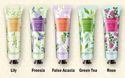 10pcs Fruity Flowery Hand Cream Moisturizing - My Charm Corner