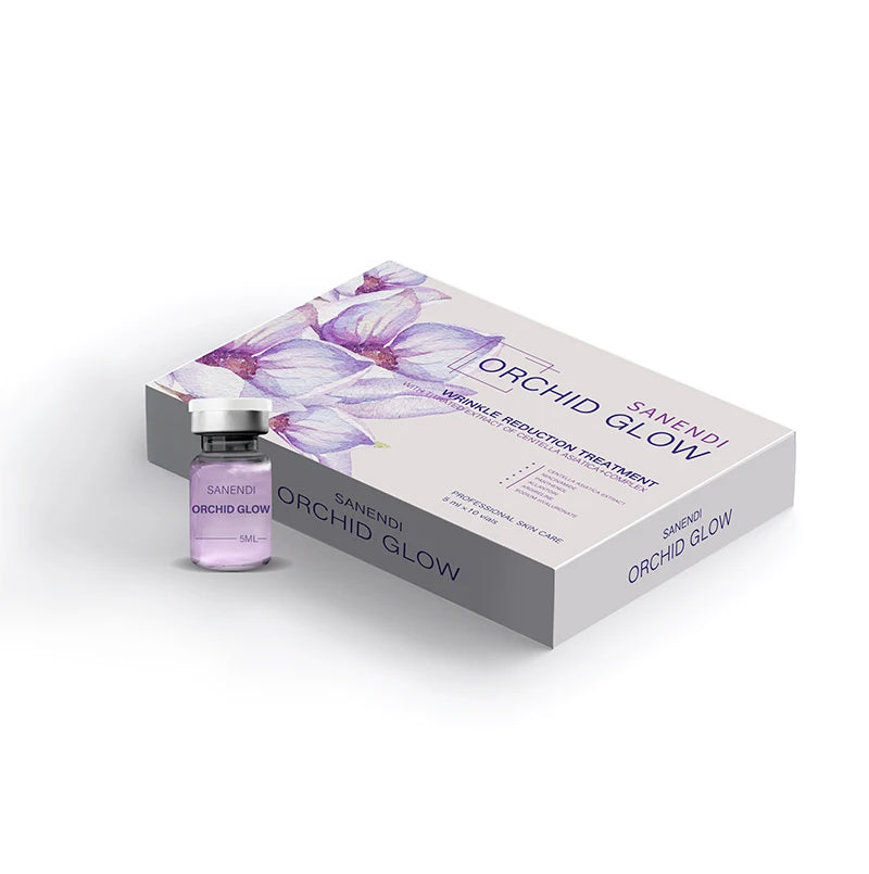 Advanced Pink Glow Korean Serum Peptide PDRN Hyaluronic Acid Infused Dr.Pen Peptide Hydrating Firming Brighten 5ML*10Vial - My Charm Corner