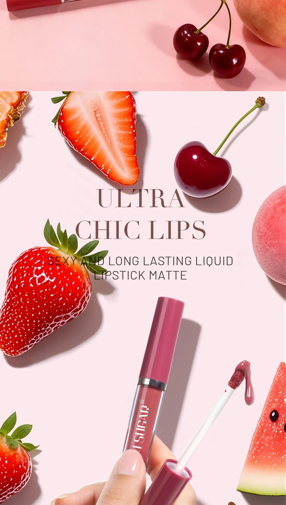 Velvet Matte Lip Gloss Liquid Lipstick Moisturizing Long Lasting Non Stick Cup - My Charm Corner