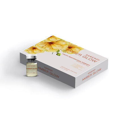 Advanced Pink Glow Korean Serum Peptide PDRN Hyaluronic Acid Infused Dr.Pen Peptide Hydrating Firming Brighten 5ML*10Vial - My Charm Corner