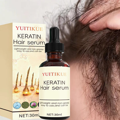 YUITIKUE Keratin Hair Serum 30ml - My Charm Corner