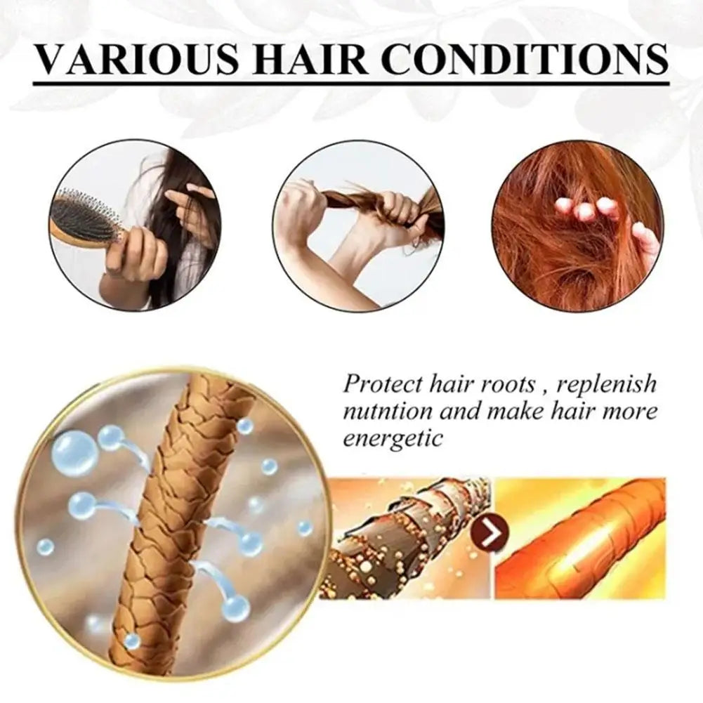 Moroccan Argan Oil Hair Serum Lightweight Hair Oil Mist For Split Ends - My Charm Corner