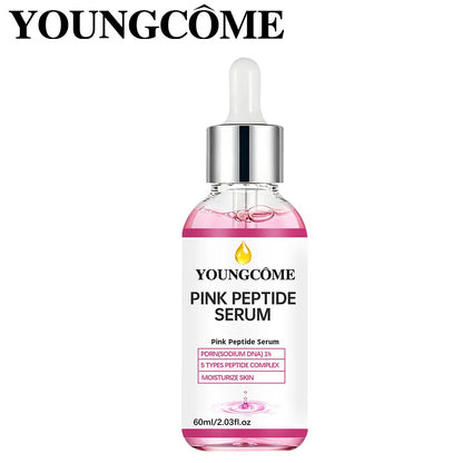 Pink Peptide Glow Facial Serum Dark Spot Care Even Skin - My Charm Corner