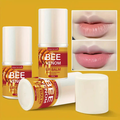 Bee Venom Lip Balm, Hydrating, Translucent and Glossy - My Charm Corner