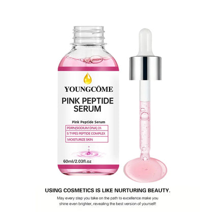 Pink Peptide Glow Facial Serum Dark Spot Care Even Skin - My Charm Corner