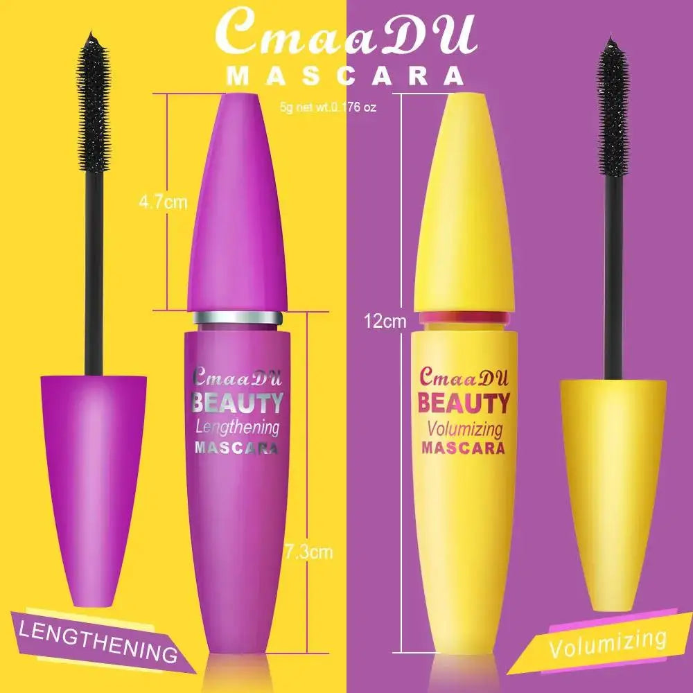 Volumizing Mascara Waterproof Lengthen Curl Quick Drying - My Charm Corner