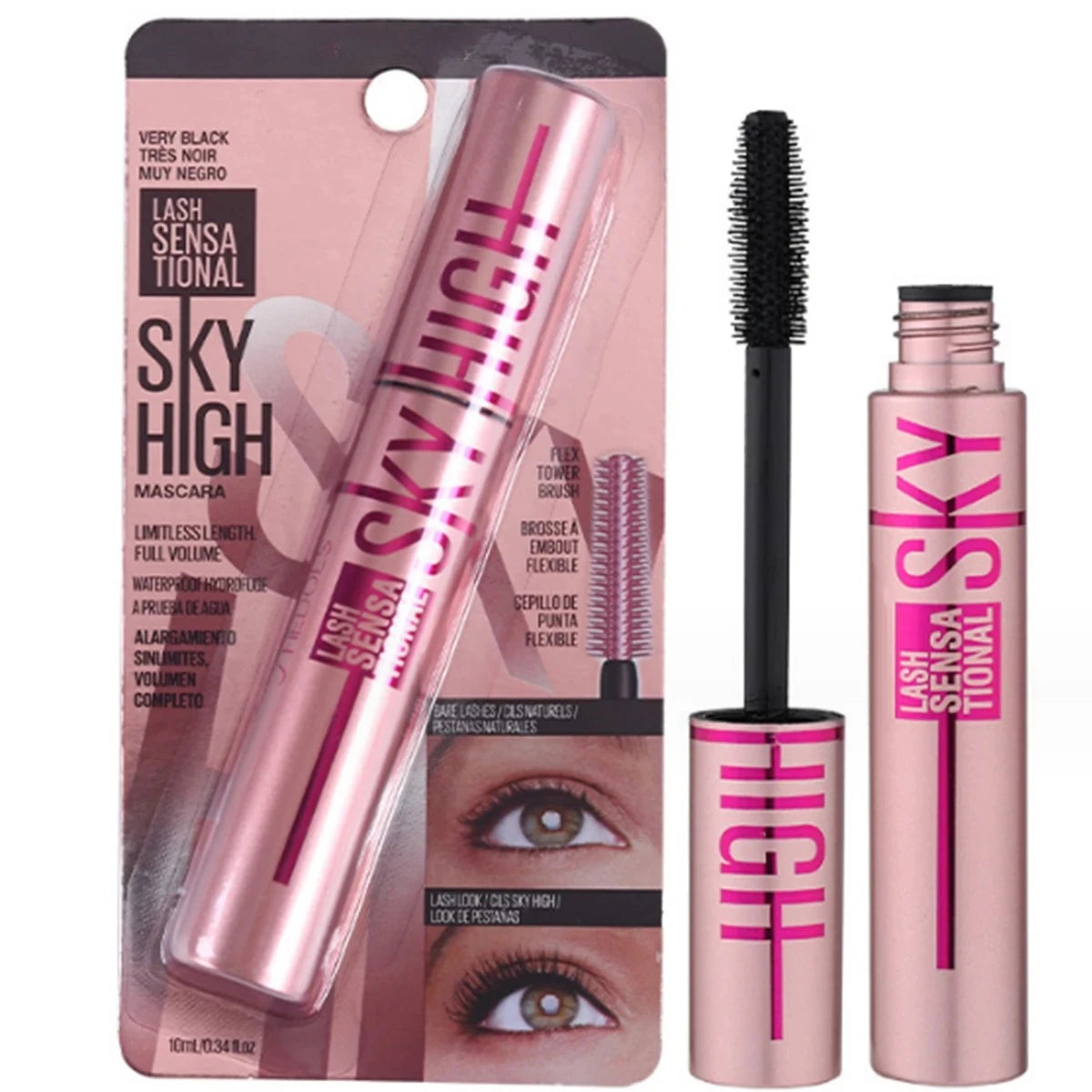 Eyelashes Lengthening 4D Mascara - Lengthening, Thickening, Waterproof - My Charm Corner