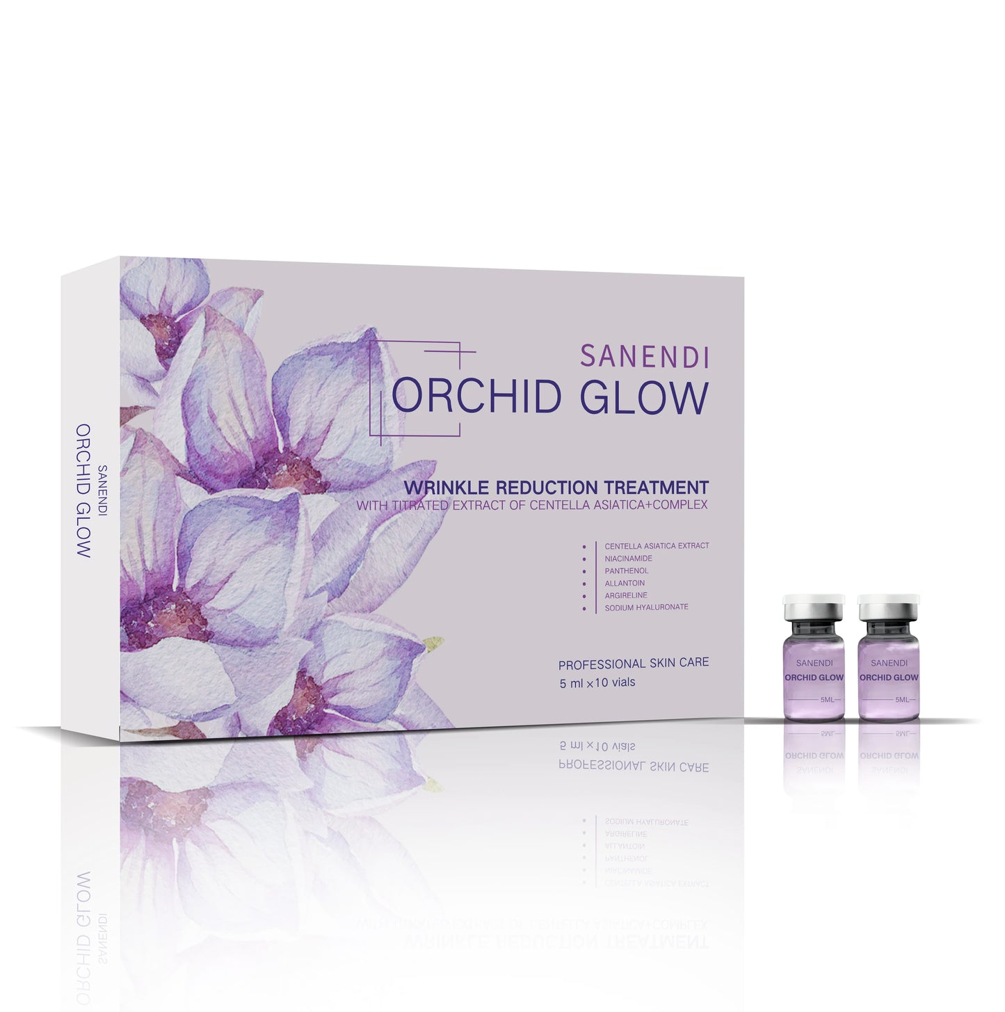 Pink Orchid Glow Facial Problem Skin Solution Care Essence Liquid - My Charm Corner