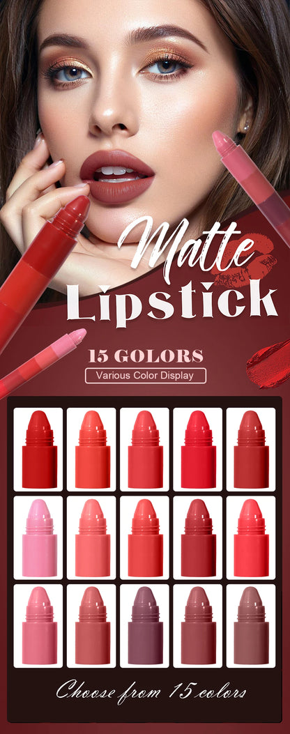 5-in-1 Fruit Velvet Matte Lipstick Set - My Charm Corner