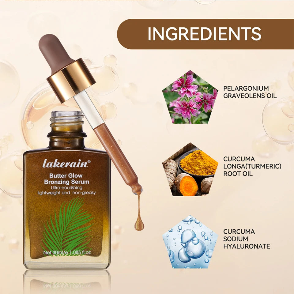 Butter Glow Bronzing Serum Innovative Nourishing Skincare - My Charm Corner