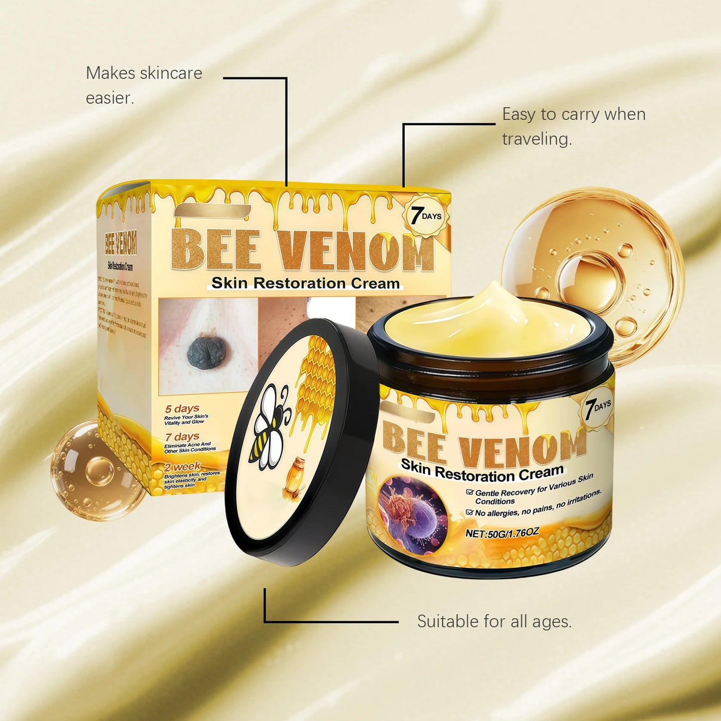 Moisturizing cream: a body cream that gently massages, nourishes and softens - My Charm Corner