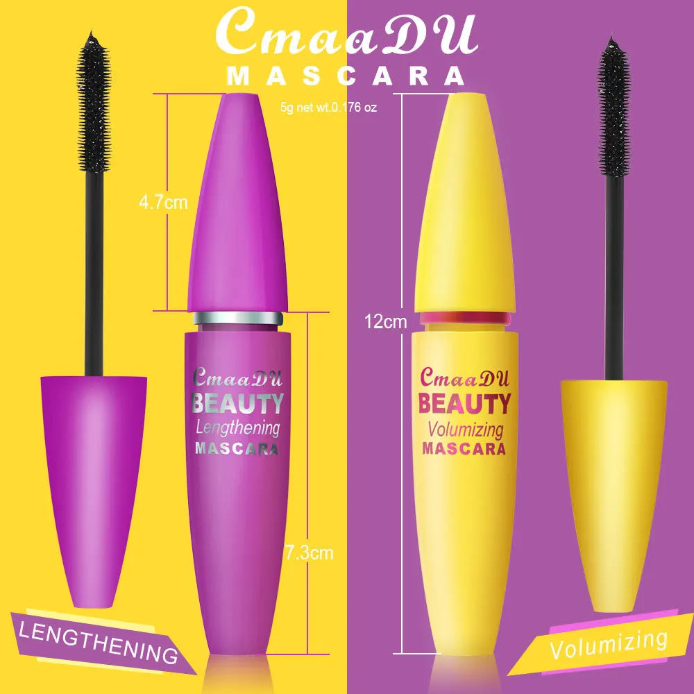 Volumizing Mascara Waterproof Lengthen Curl Quick Drying - My Charm Corner