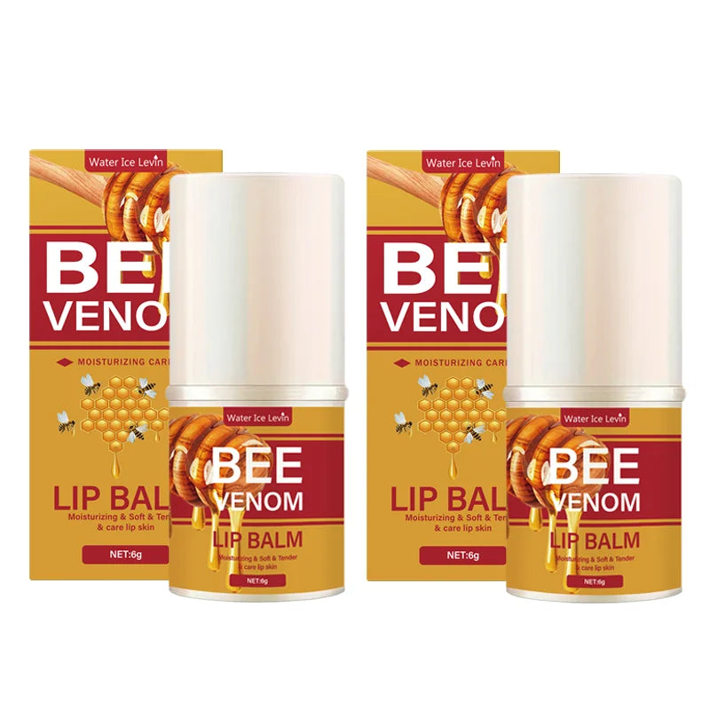 Bee Venom Lip Balm, Hydrating, Translucent and Glossy - My Charm Corner
