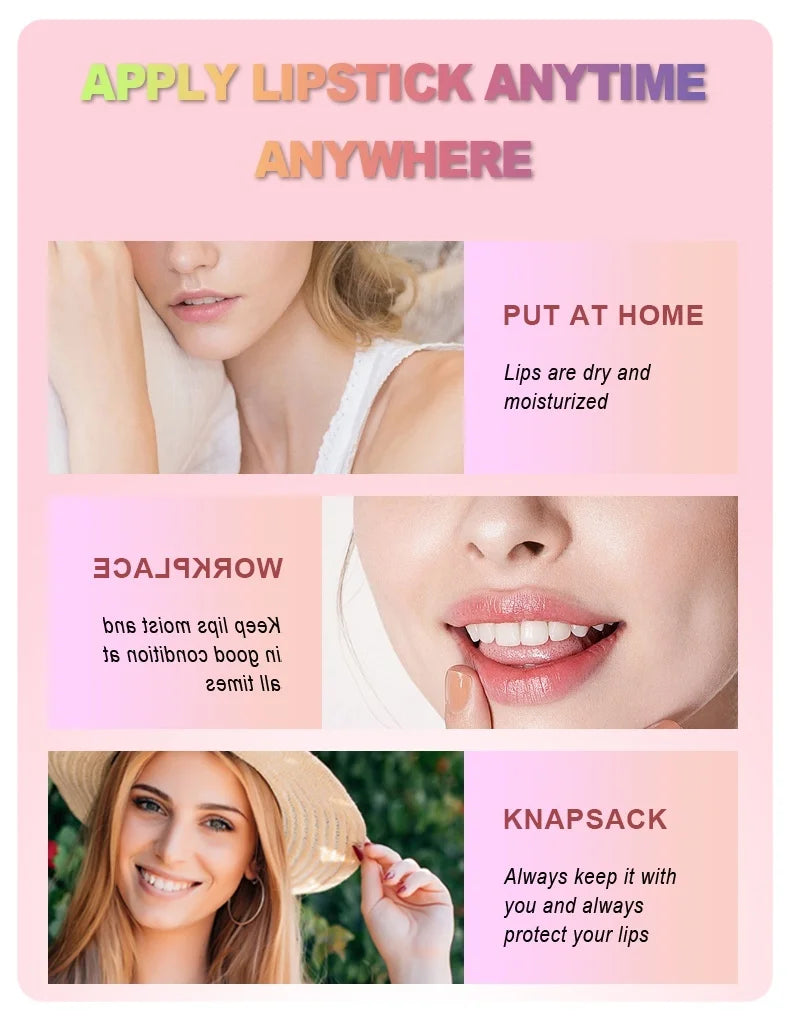 12 PCS/gift lip balm set 5g Deep Moisturizing - My Charm Corner