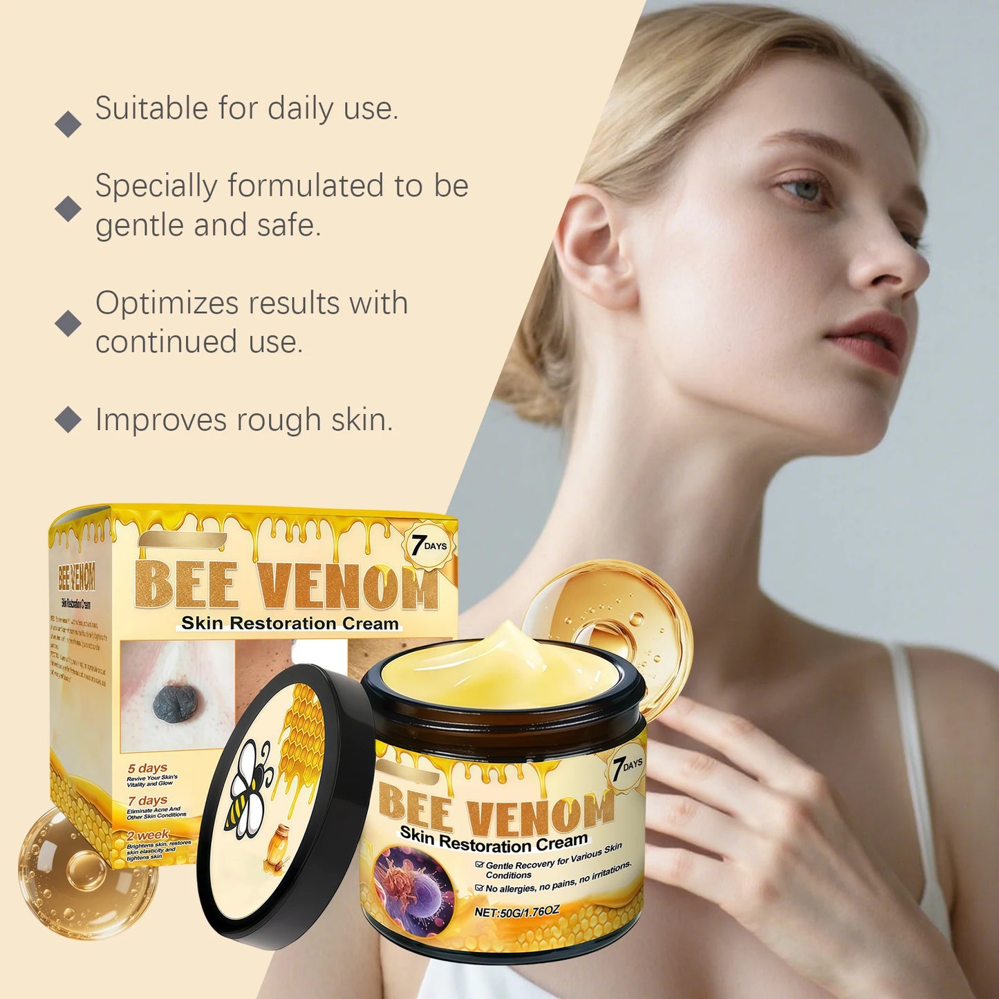 Moisturizing cream: a body cream that gently massages, nourishes and softens - My Charm Corner