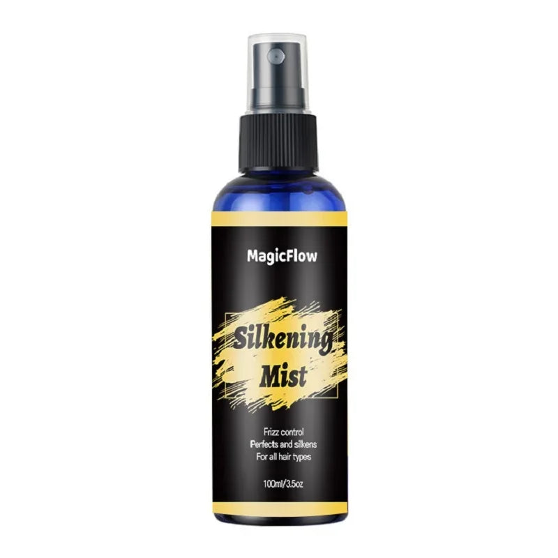 Silkening Mist Hair Spray Frizz Control Dry Damaged Smoothing Magic Hair Care Serum - My Charm Corner