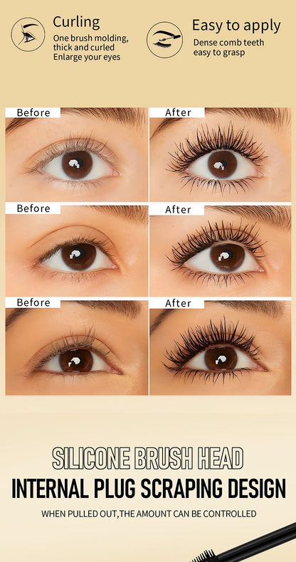 O‘cheal Mascara Black Lash Eyelash Brush 3D Silk - My Charm Corner