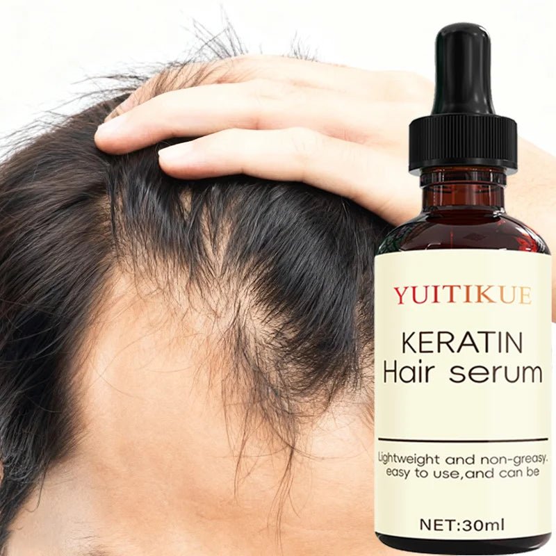 YUITIKUE Keratin Hair Serum 30ml - My Charm Corner