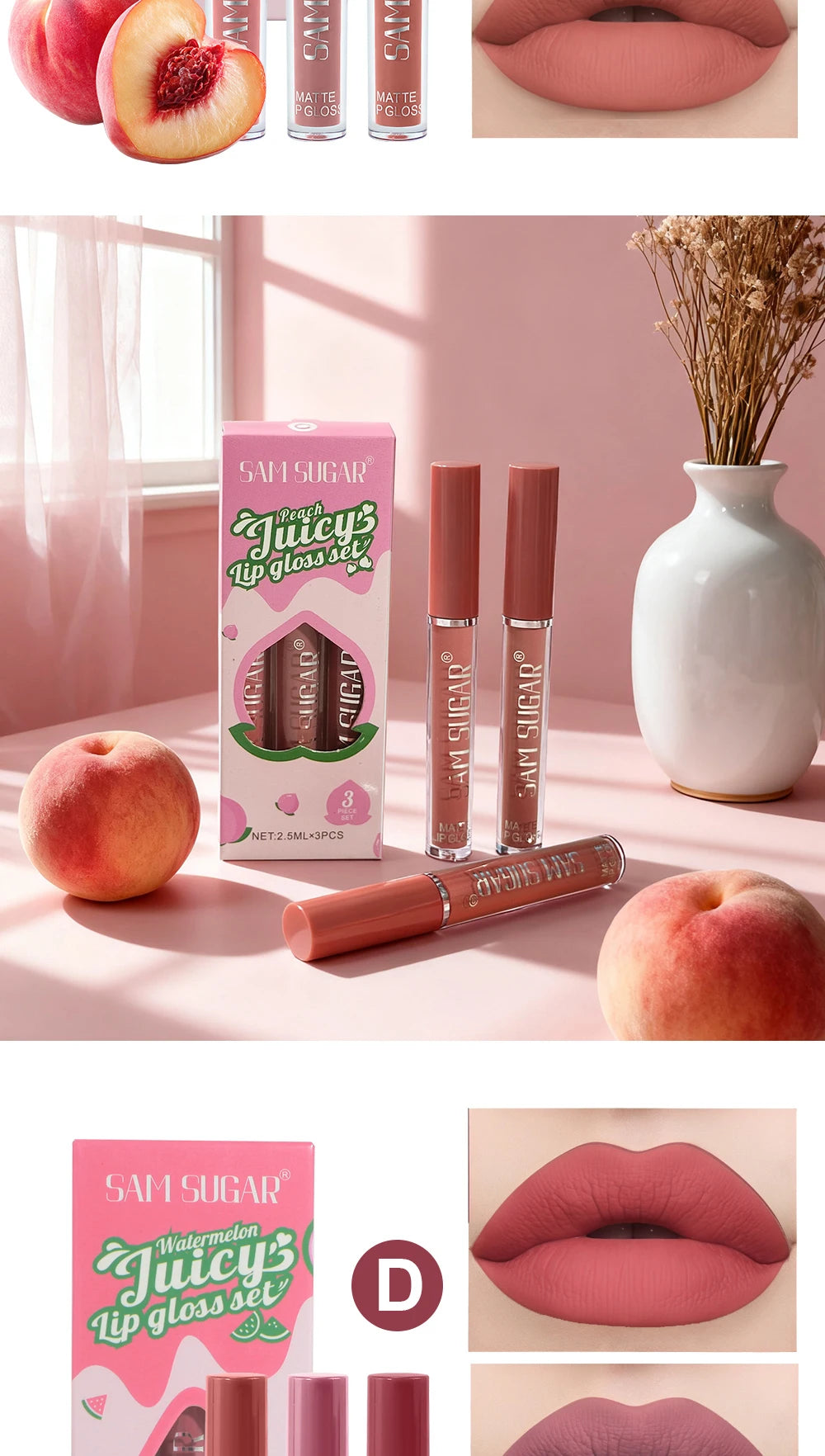 Velvet Matte Lip Gloss Liquid Lipstick Moisturizing Long Lasting Non Stick Cup - My Charm Corner