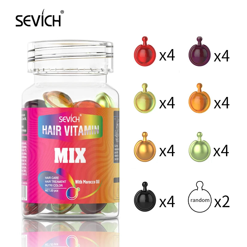 Sevich Smooth Silky Hair Vitamin Capsule Keratin Complex - My Charm Corner