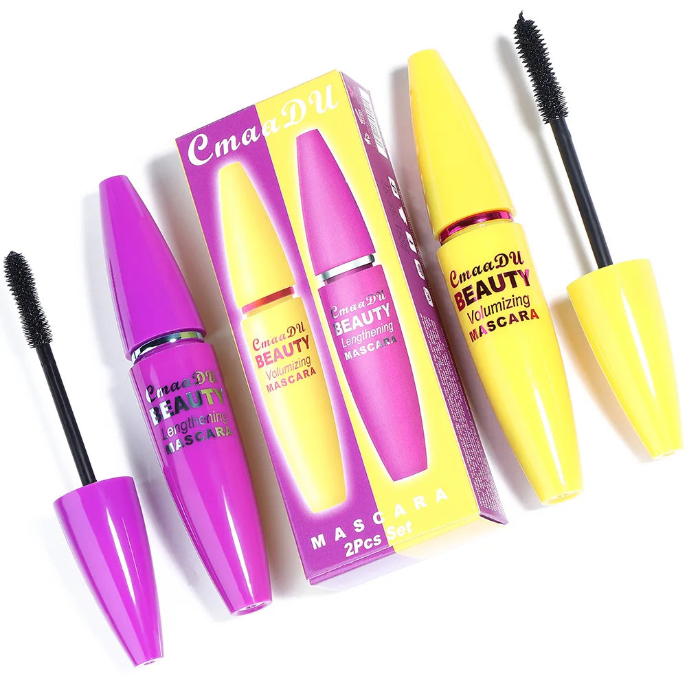 Volumizing Mascara Waterproof Lengthen Curl Quick Drying - My Charm Corner