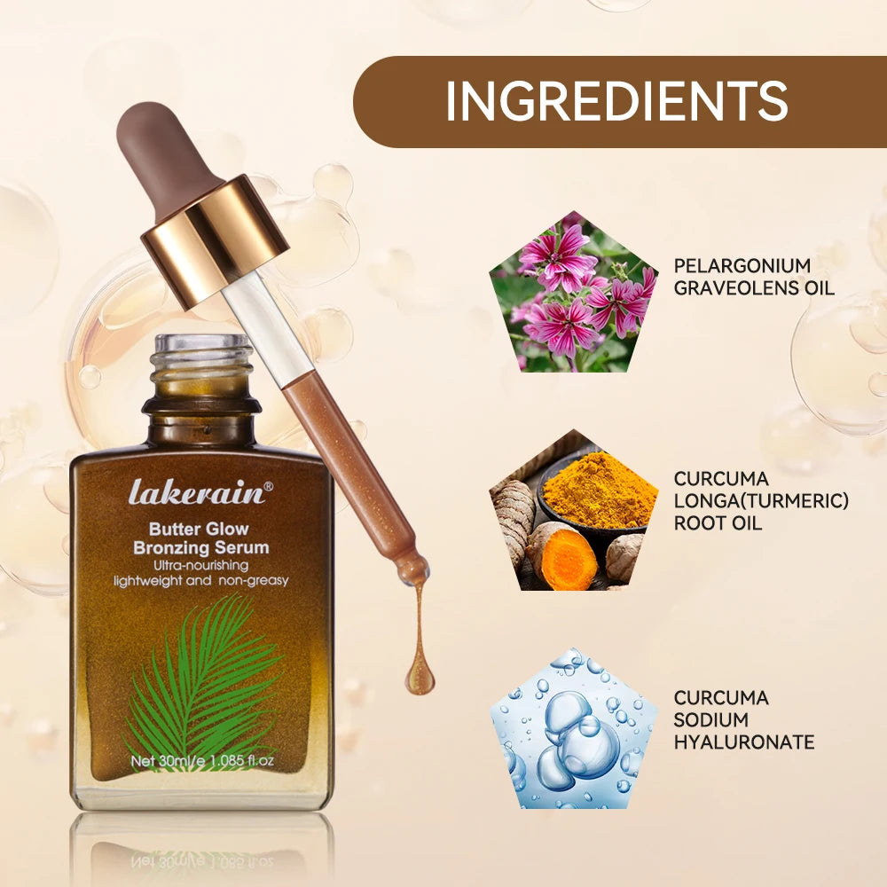 Butter Glow Bronzing Serum Innovative Nourishing Skincare - My Charm Corner