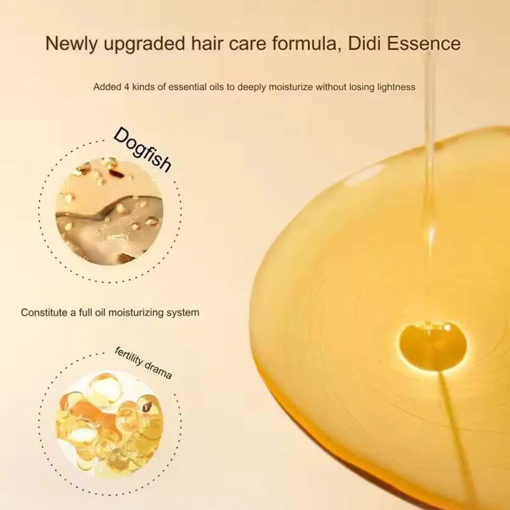 Moroccan Argan Oil Hair Serum Lightweight Hair Oil Mist For Split Ends - My Charm Corner