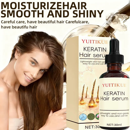 YUITIKUE Keratin Hair Serum 30ml - My Charm Corner