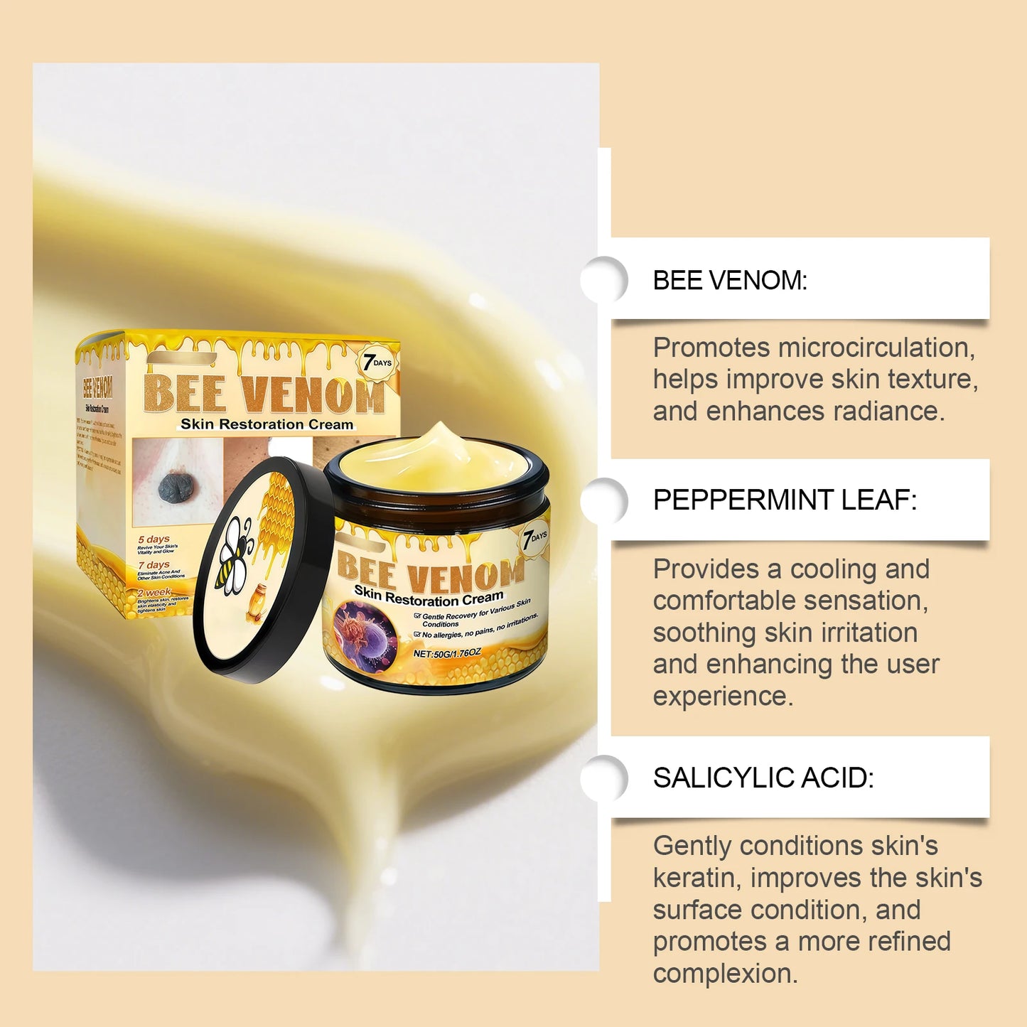 Moisturizing cream: a body cream that gently massages, nourishes and softens - My Charm Corner